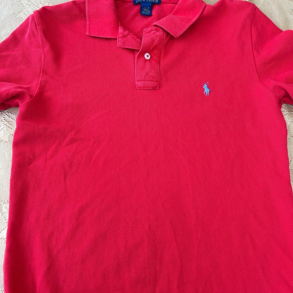 Polo by Ralph Lauren Kids Bright Red Polo Shirt
